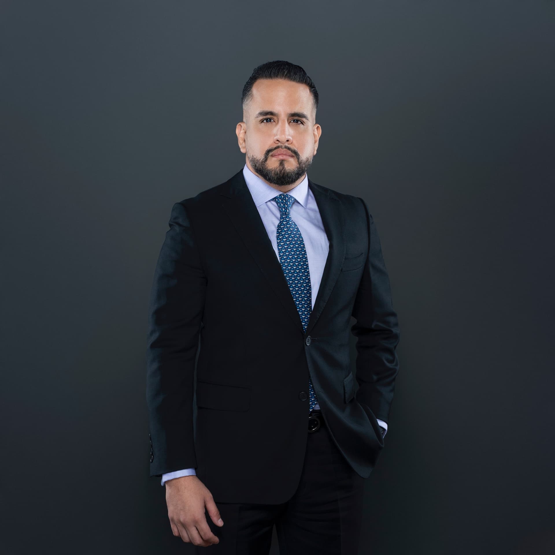 Retrato de Javier Vásquez Palacios